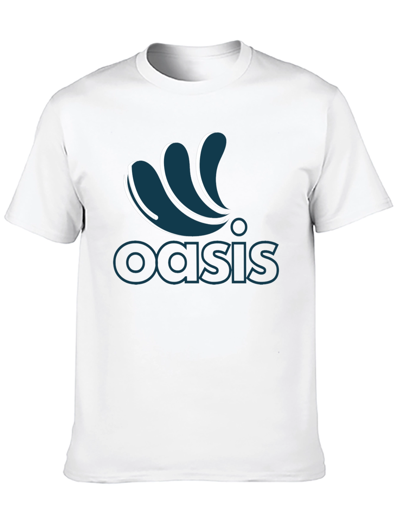 Oasis Logo Black T-Shirt