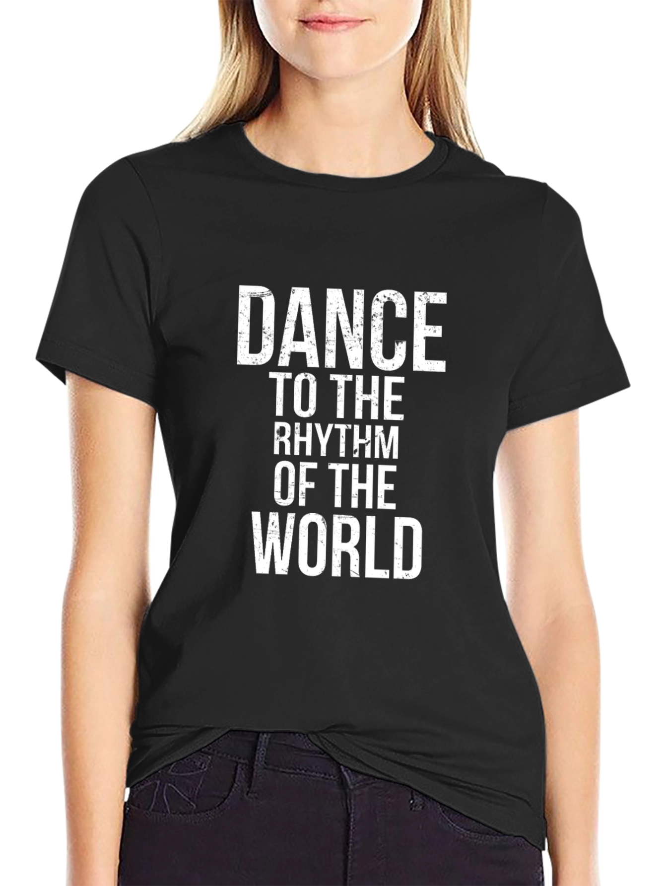 Dance to the Rhythm T-Shirt - Stylish Graphic Tee