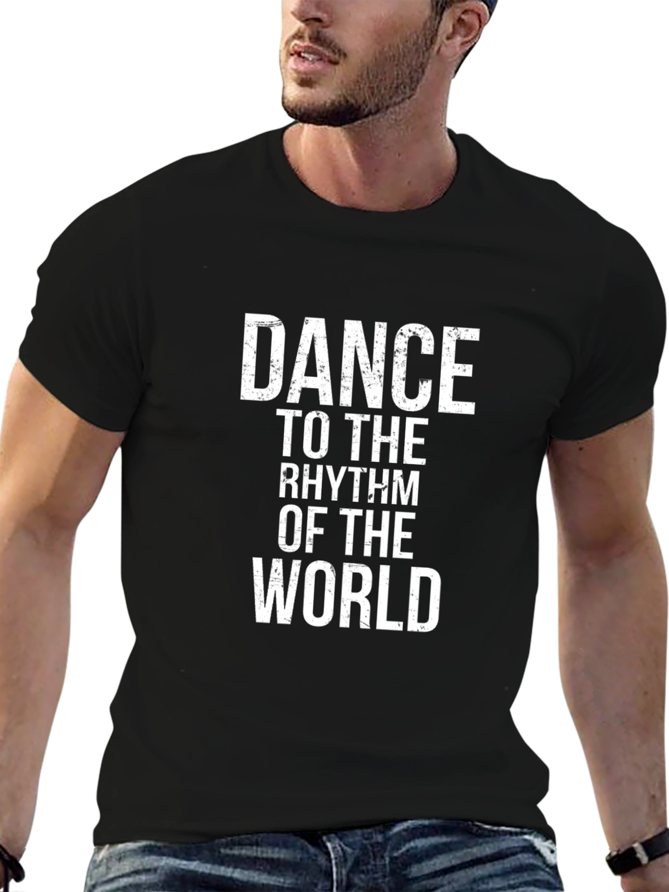 Dance to the Rhythm T-Shirt - Stylish Graphic Tee