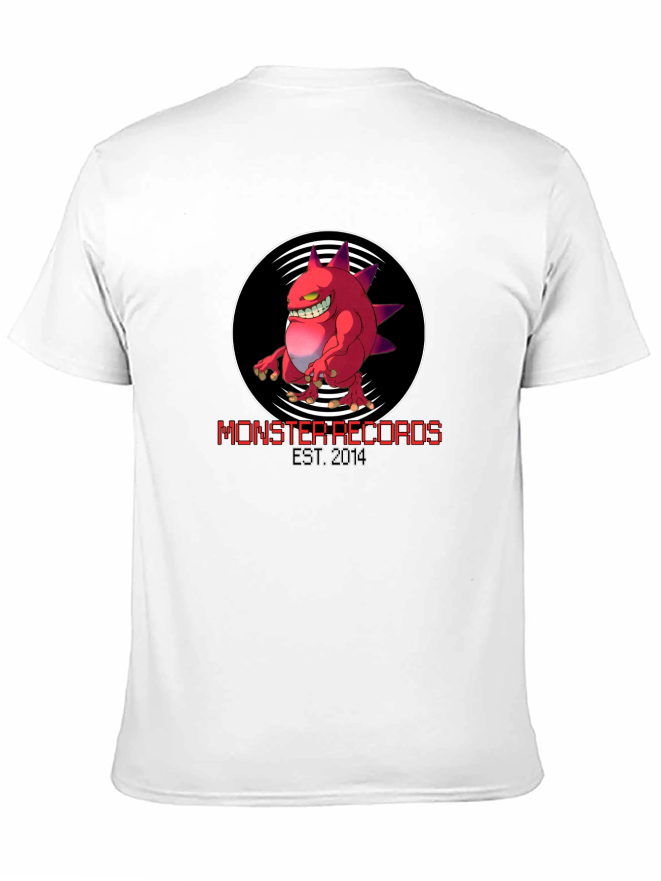Monster Records Graphic Black T-Shirt