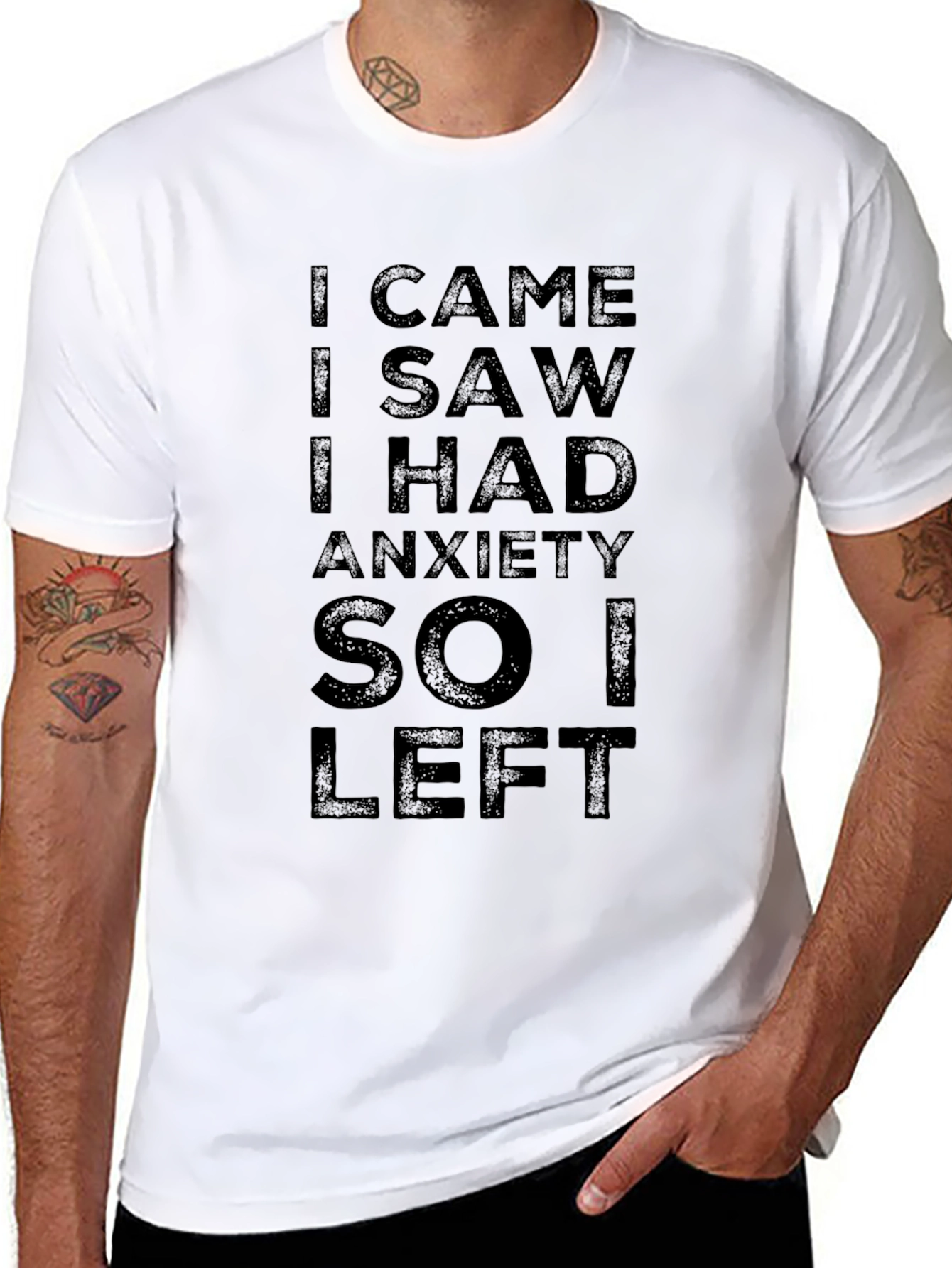 Anxiety T-Shirt - Funny Introvert Tee