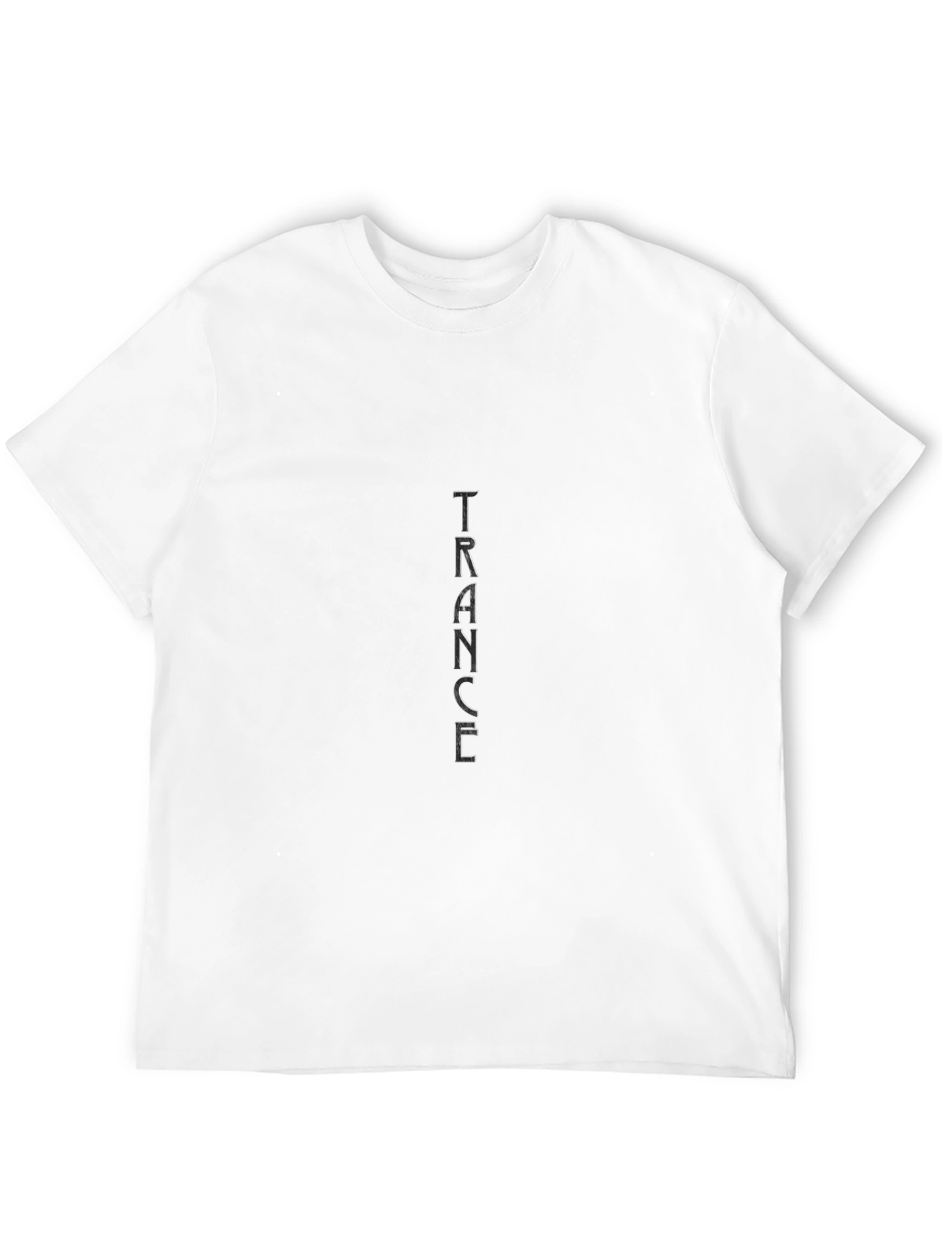 Black TRANCE Graphic Tee - Music Lovers Essential