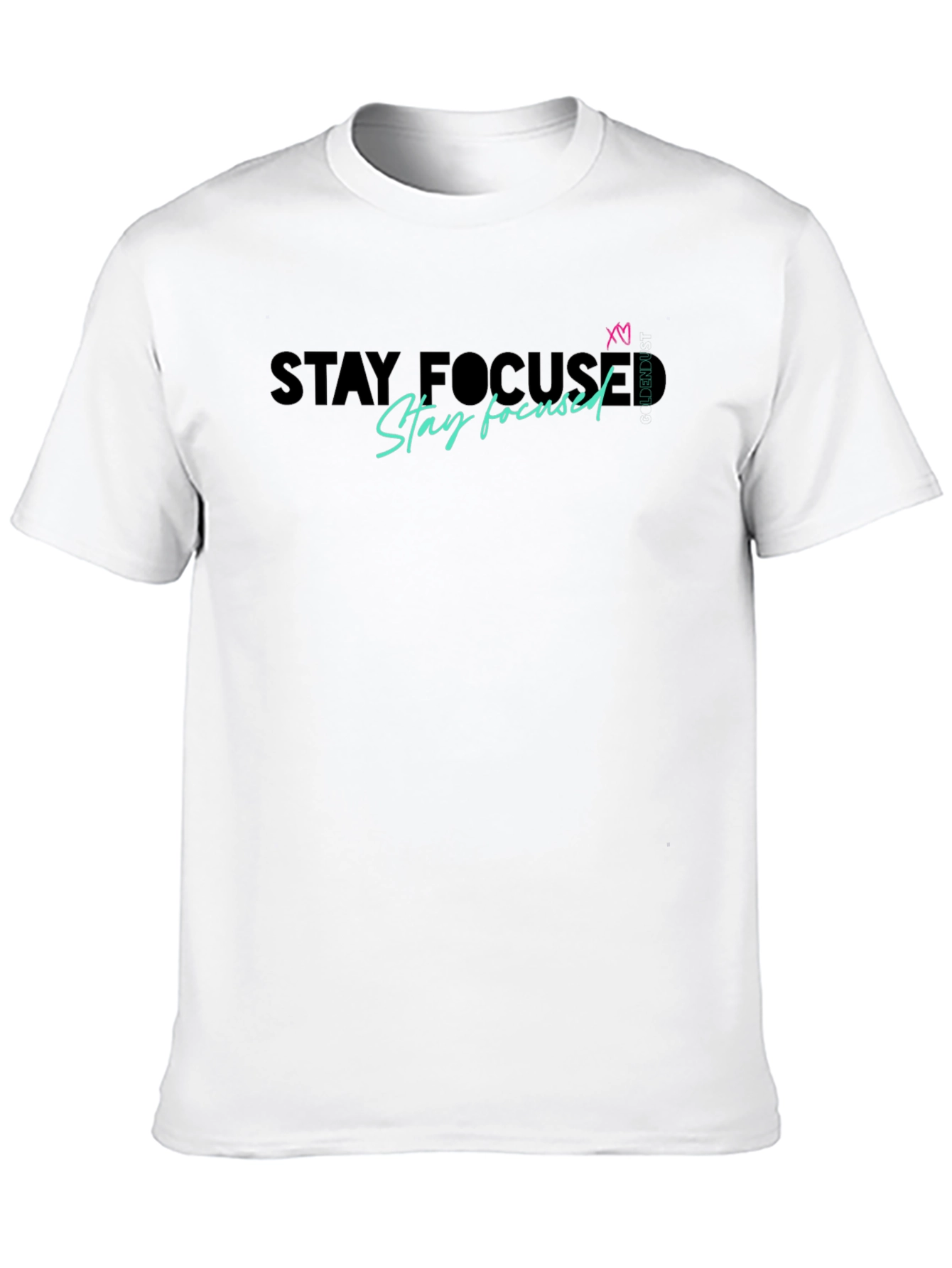 Stay Focused Black T-Shirt