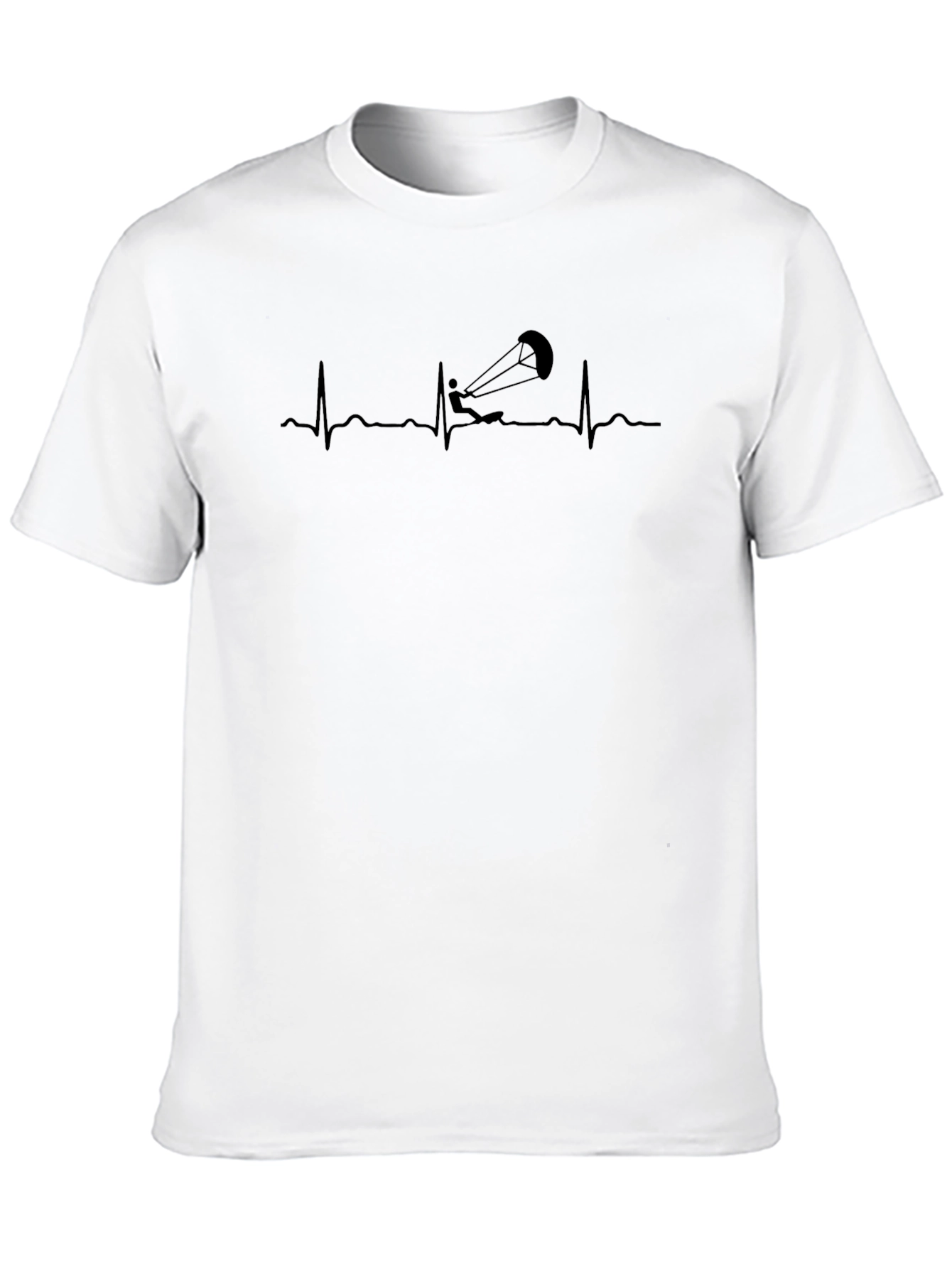 Kiteboarding Heartbeat T-Shirt