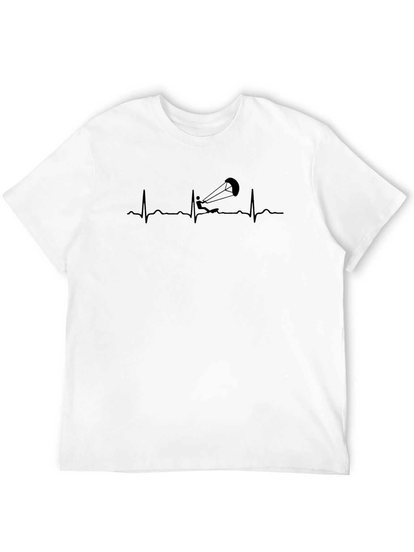 Kiteboarding Heartbeat T-Shirt