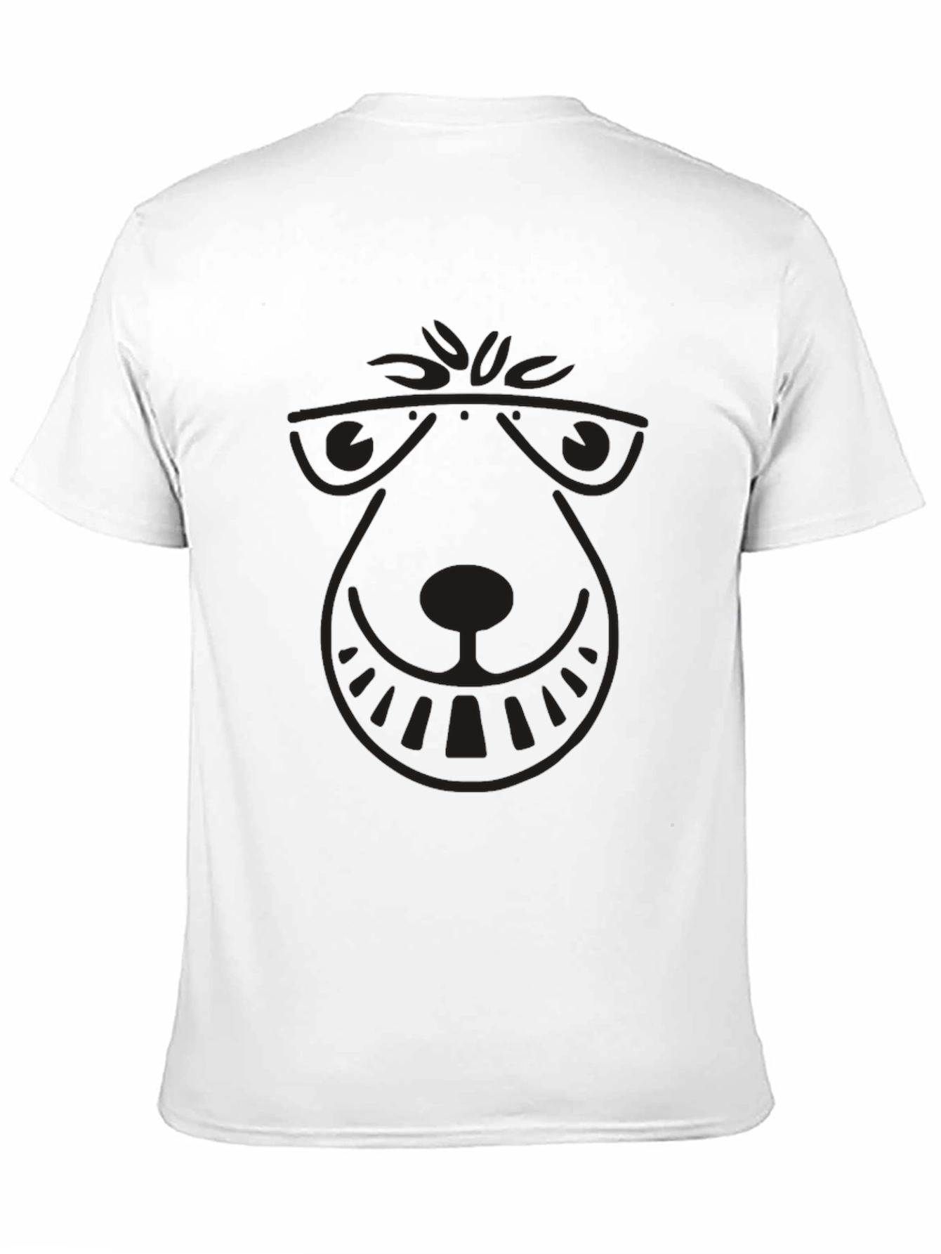 Cool Bear Graphic Mens Black T-Shirt
