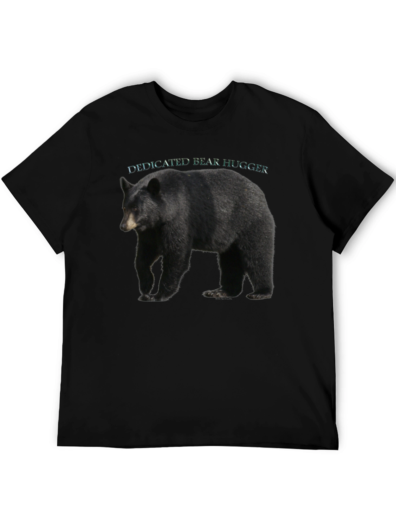 Dedicated Bear Hugger Black T-Shirt