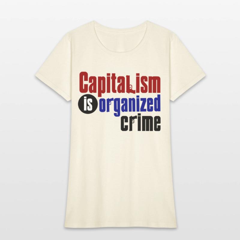 Capitalism IS Organized Crime (Light Shirt)