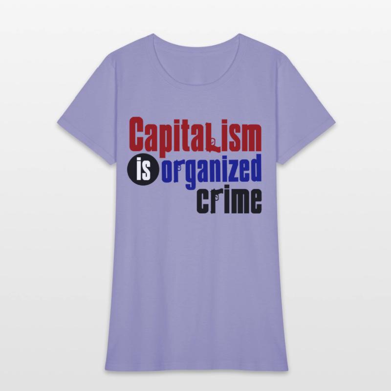 Capitalism IS Organized Crime (Light Shirt)