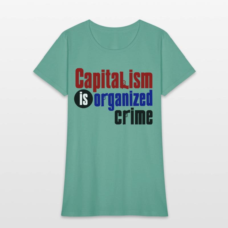 Capitalism IS Organized Crime (Light Shirt)