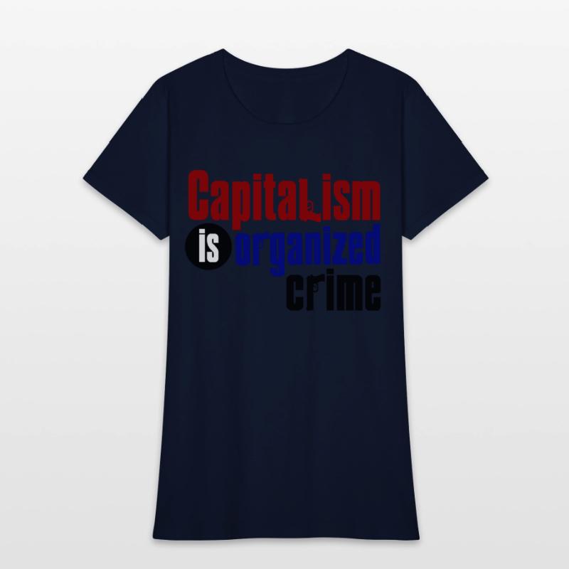Capitalism IS Organized Crime (Light Shirt)