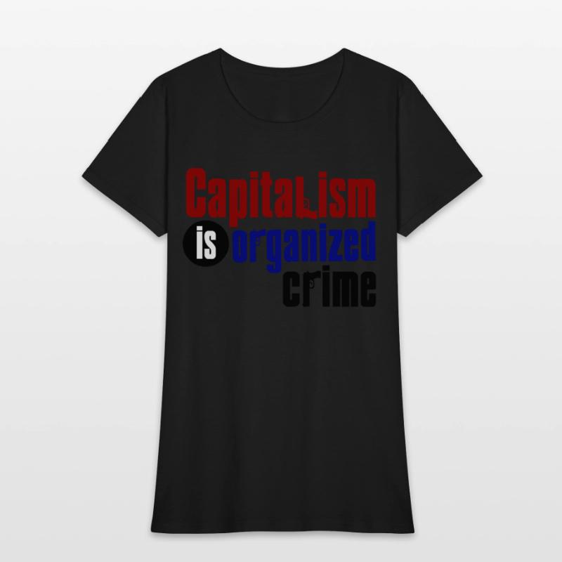Capitalism IS Organized Crime (Light Shirt)
