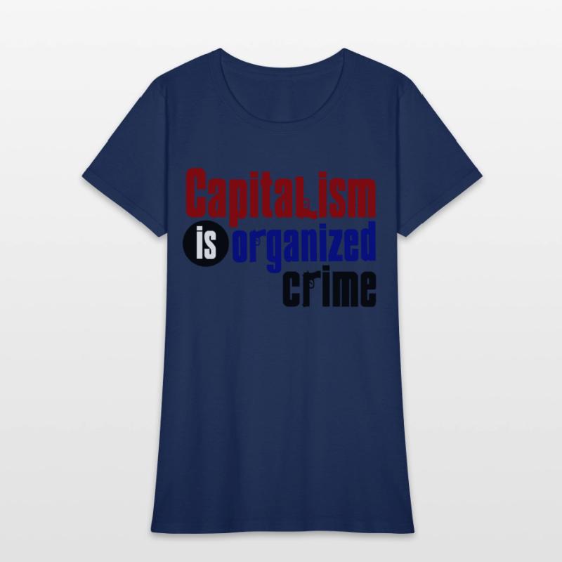 Capitalism IS Organized Crime (Light Shirt)