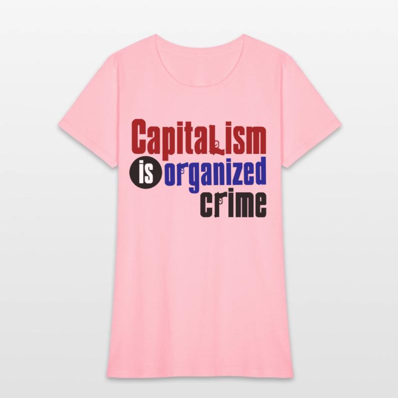 Capitalism IS Organized Crime (Light Shirt)
