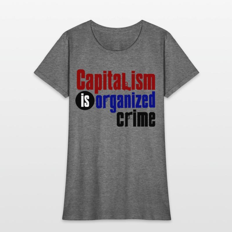 Capitalism IS Organized Crime (Light Shirt)