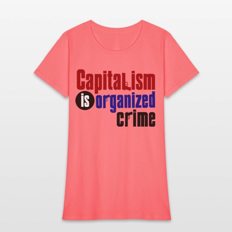 Capitalism IS Organized Crime (Light Shirt)
