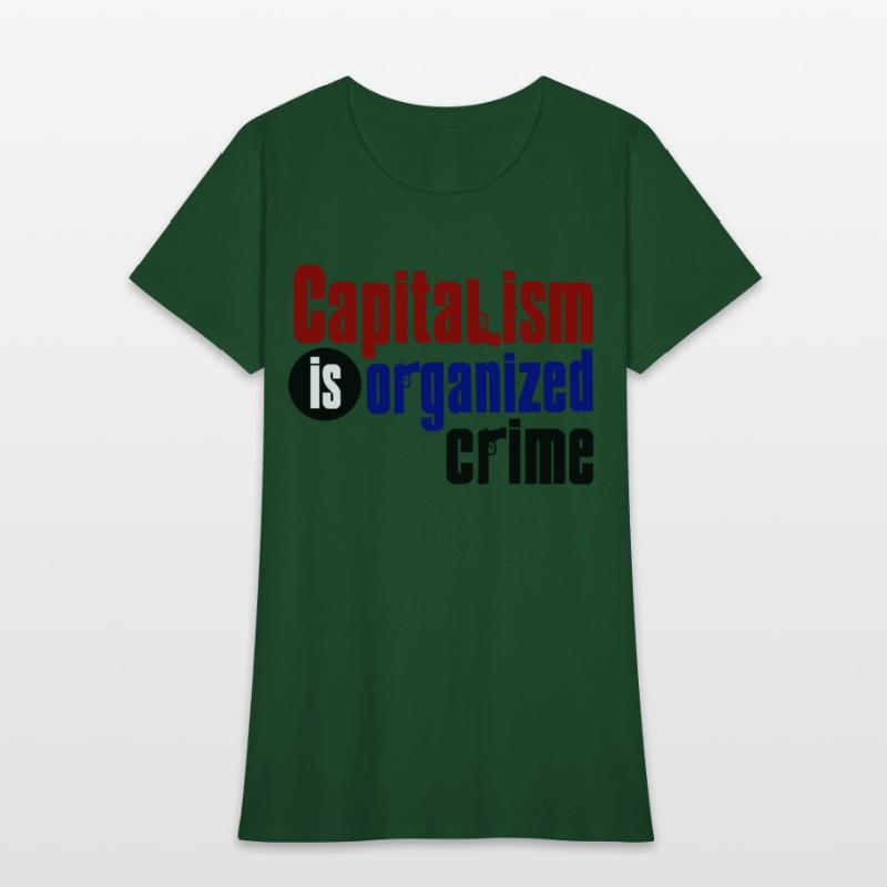 Capitalism IS Organized Crime (Light Shirt)