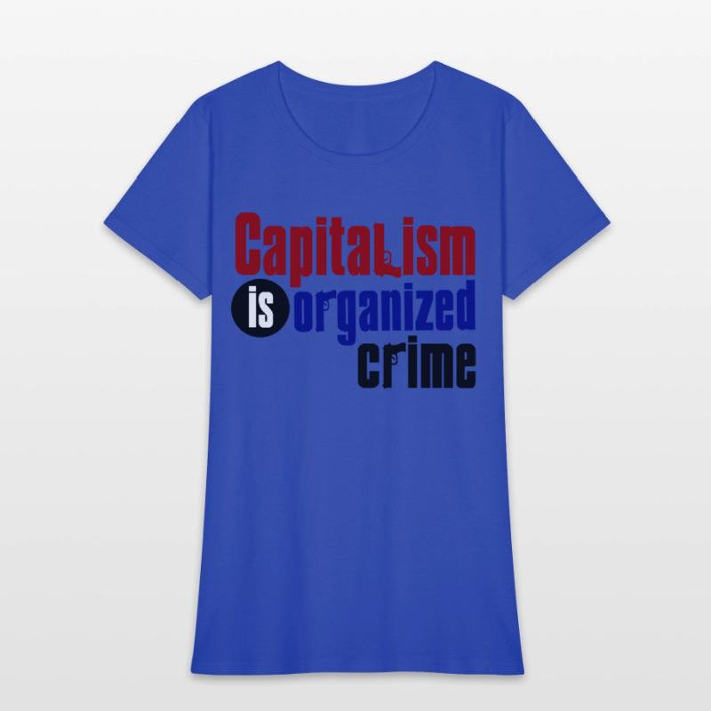 Capitalism IS Organized Crime (Light Shirt)