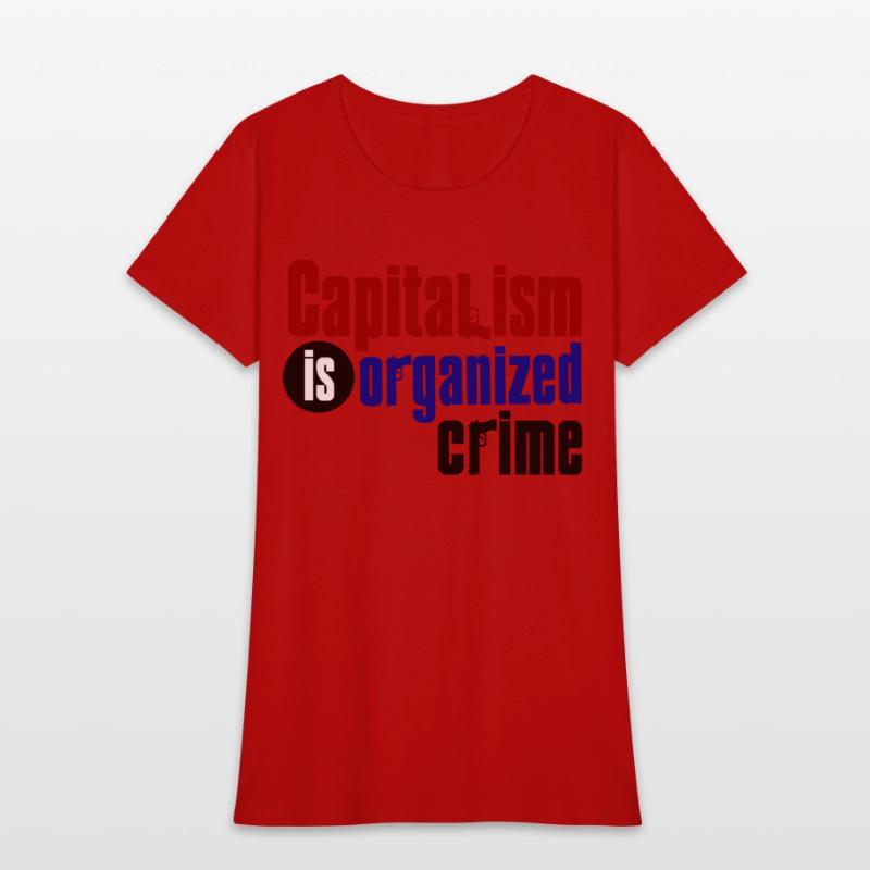 Capitalism IS Organized Crime (Light Shirt)