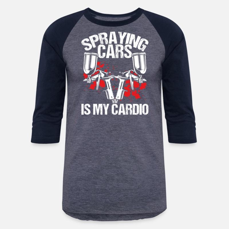 Car Painter Spraying Cards is my Cardio Painting