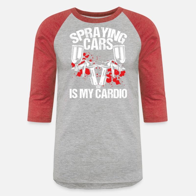 Car Painter Spraying Cards is my Cardio Painting