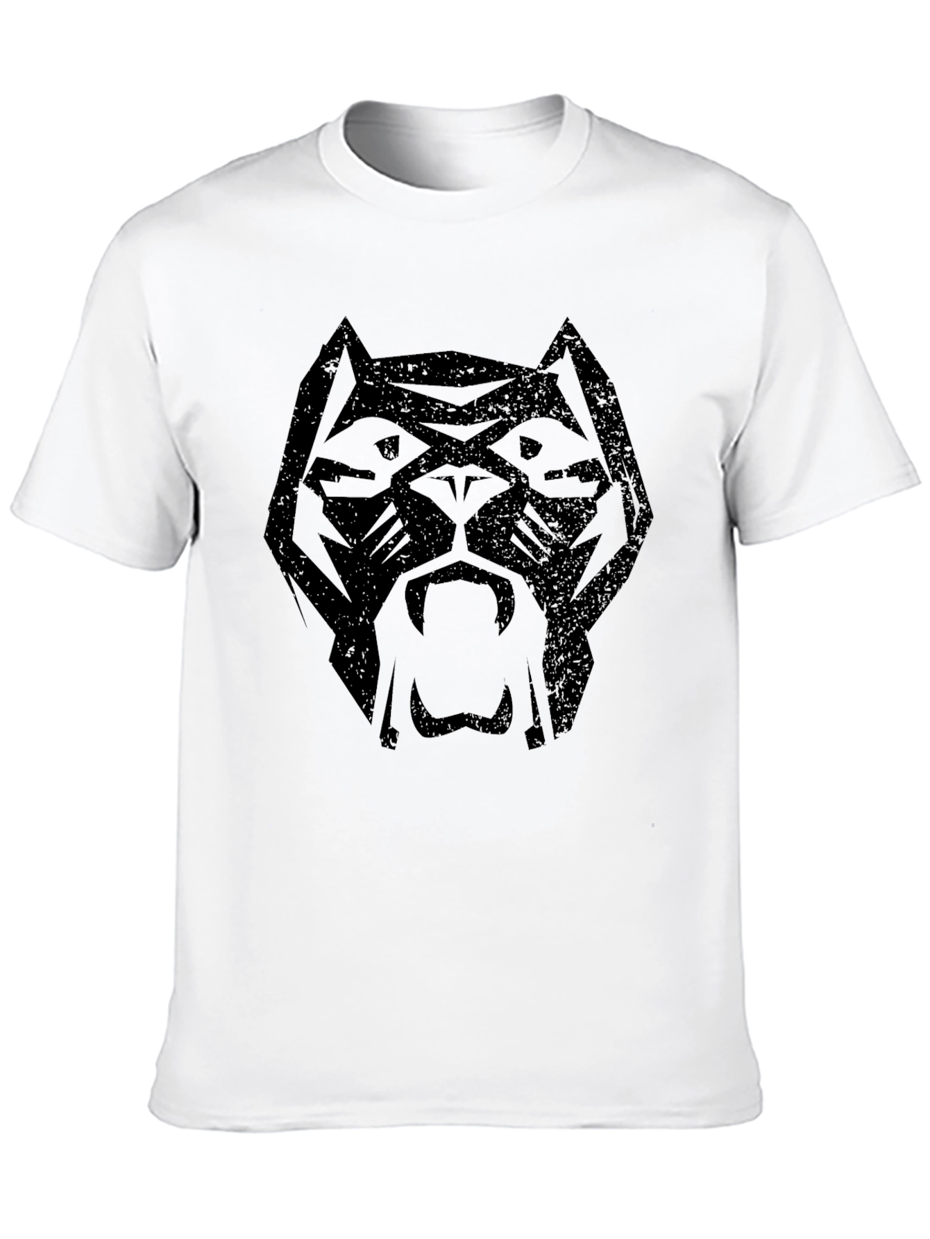 Mens Black Panther Graphic Print Crew Neck T-Shirt