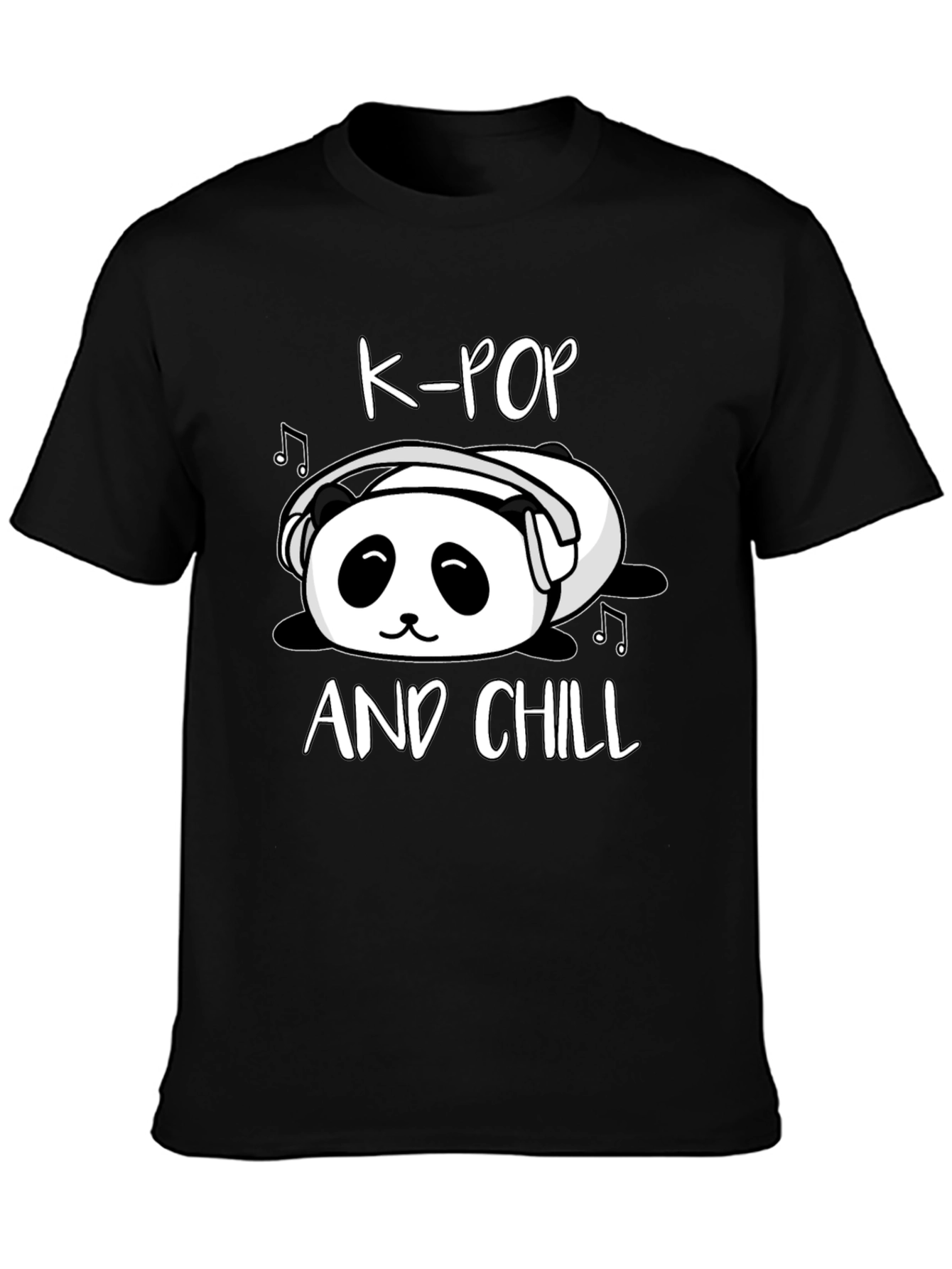 K-Pop and Chill Panda T-Shirt