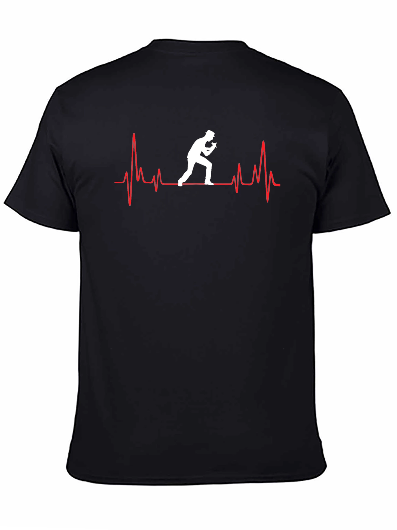 Boxing Heartbeat T-Shirt - Fight Life Line Tee