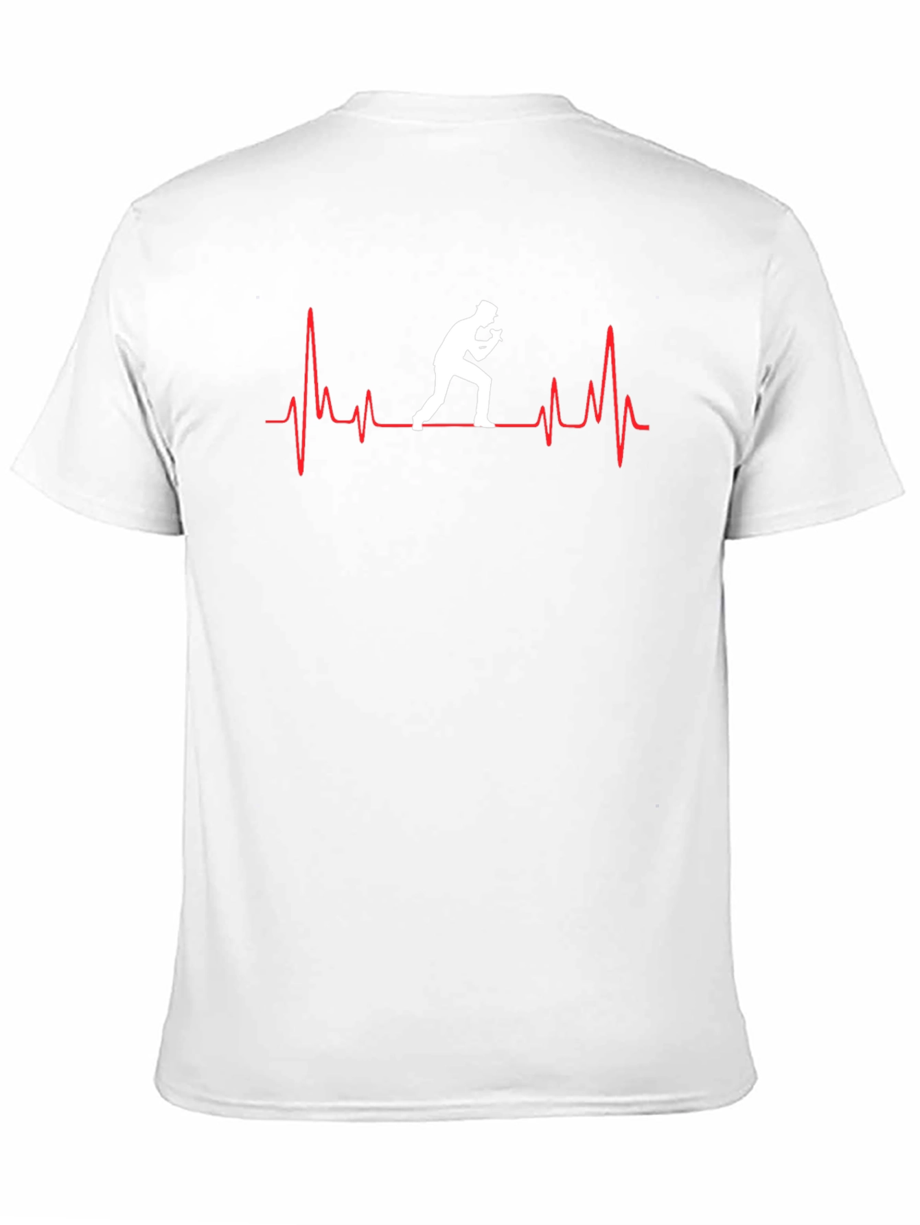 Boxing Heartbeat T-Shirt - Fight Life Line Tee