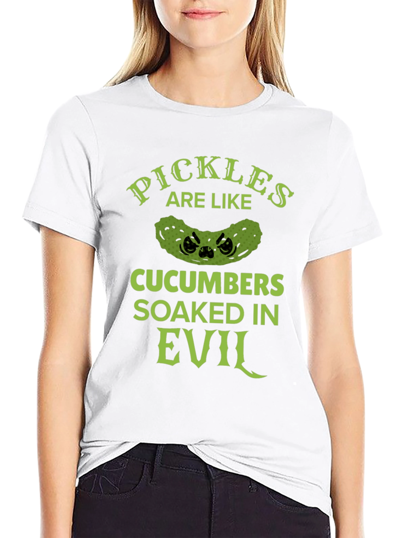 Pickles Soaked In Evil Humor Graphic T-Shirt