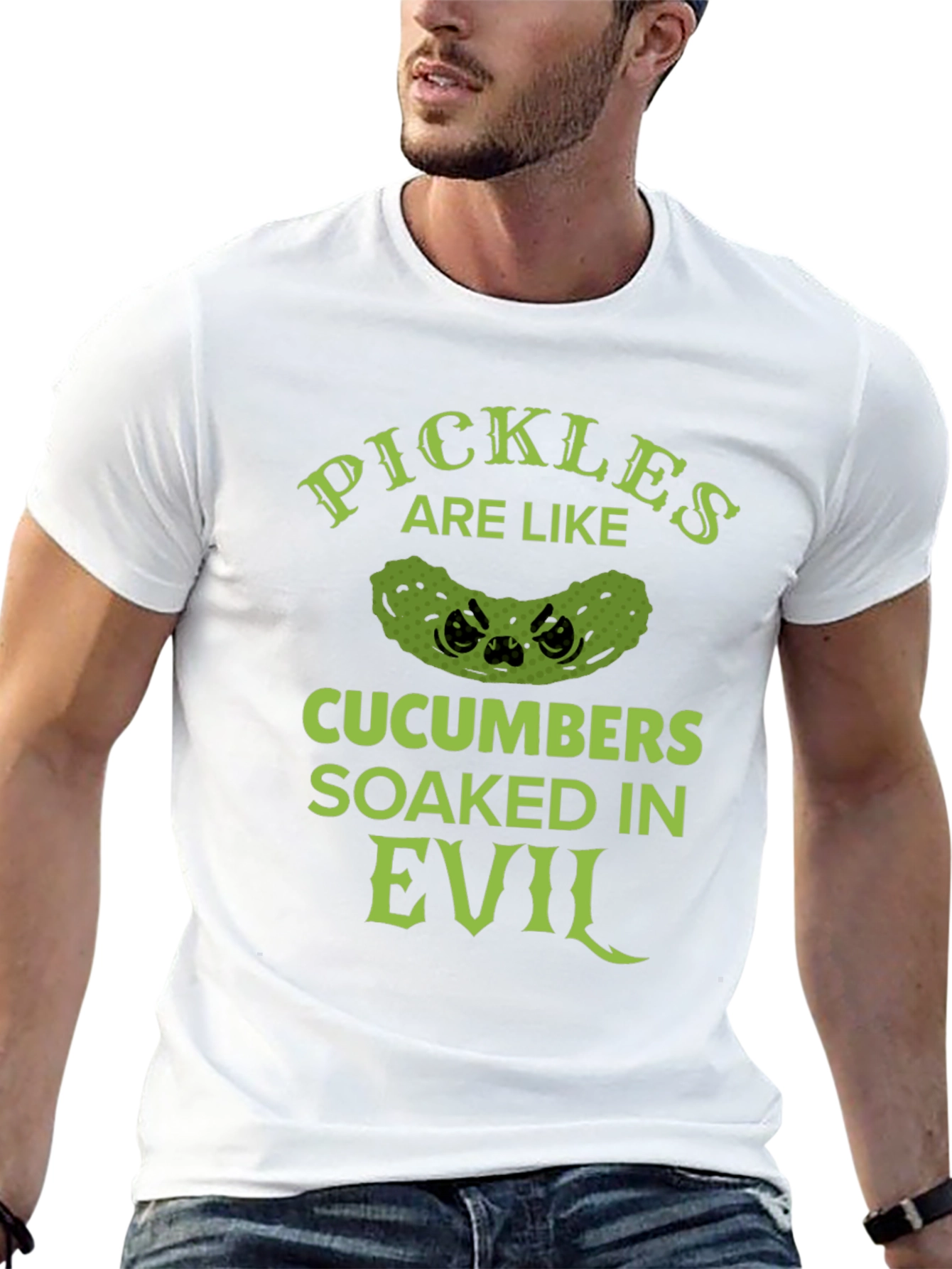 Pickles Soaked In Evil Humor Graphic T-Shirt
