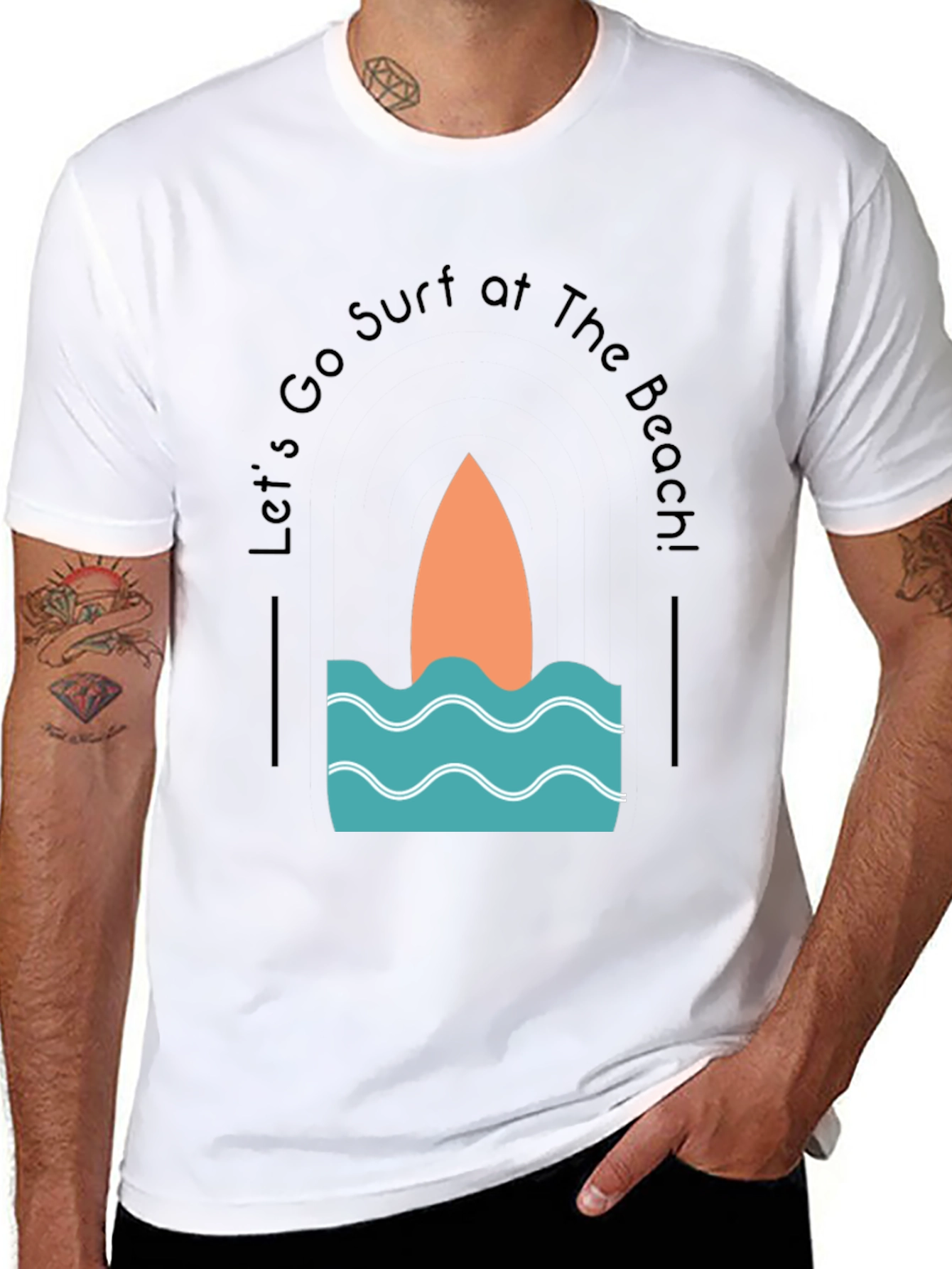 Surfs Up T-Shirt - Beach Ready
