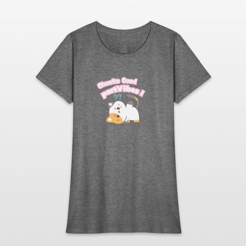 Chaotic Good PartVibes Cat Illustration