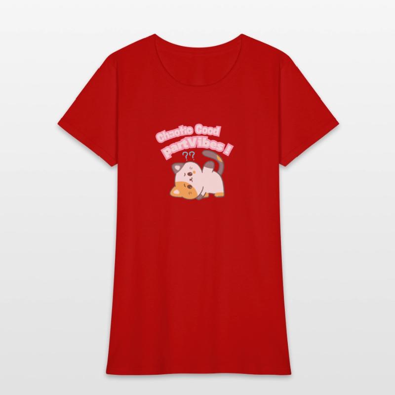 Chaotic Good PartVibes Cat Illustration