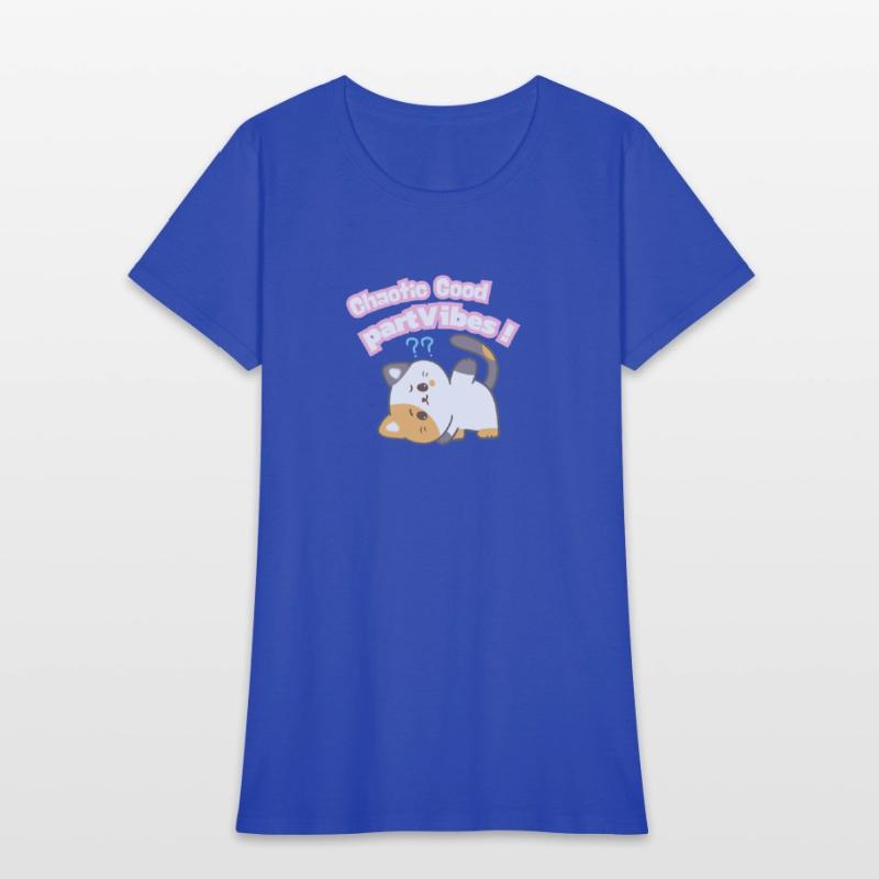 Chaotic Good PartVibes Cat Illustration