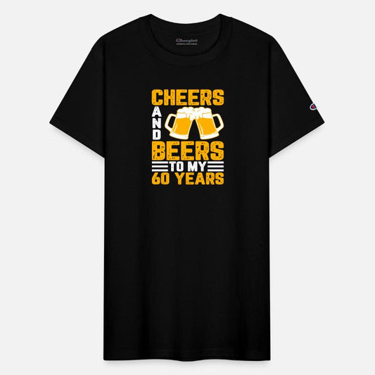 Cheers And Beers To My 60 Years T-Shirt