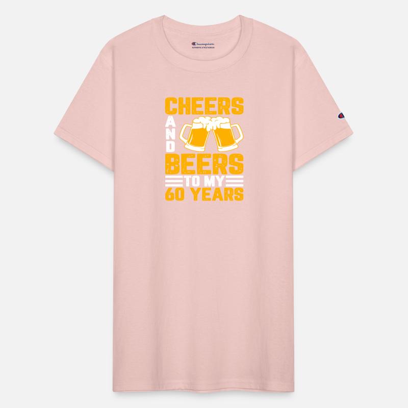 Cheers And Beers To My 60 Years T-Shirt