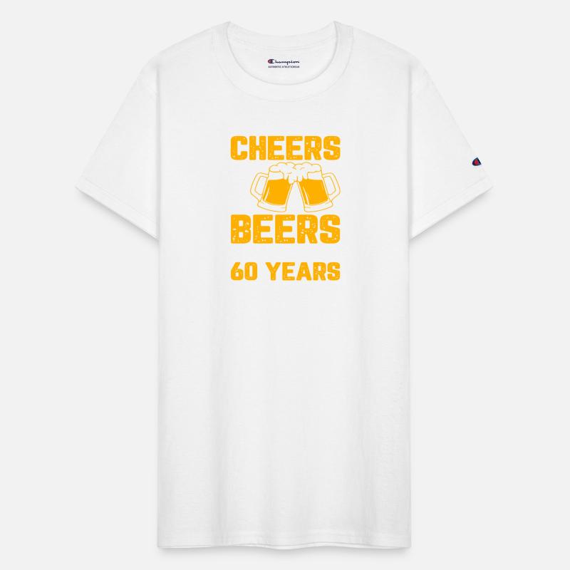 Cheers And Beers To My 60 Years T-Shirt