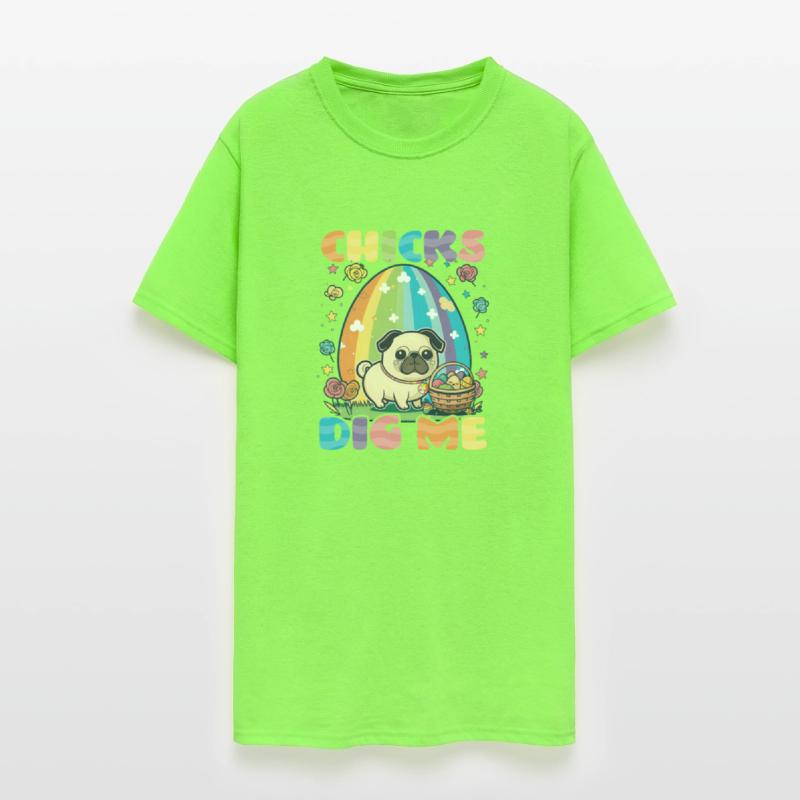 Christian Easter Chicks Dig Me Pug