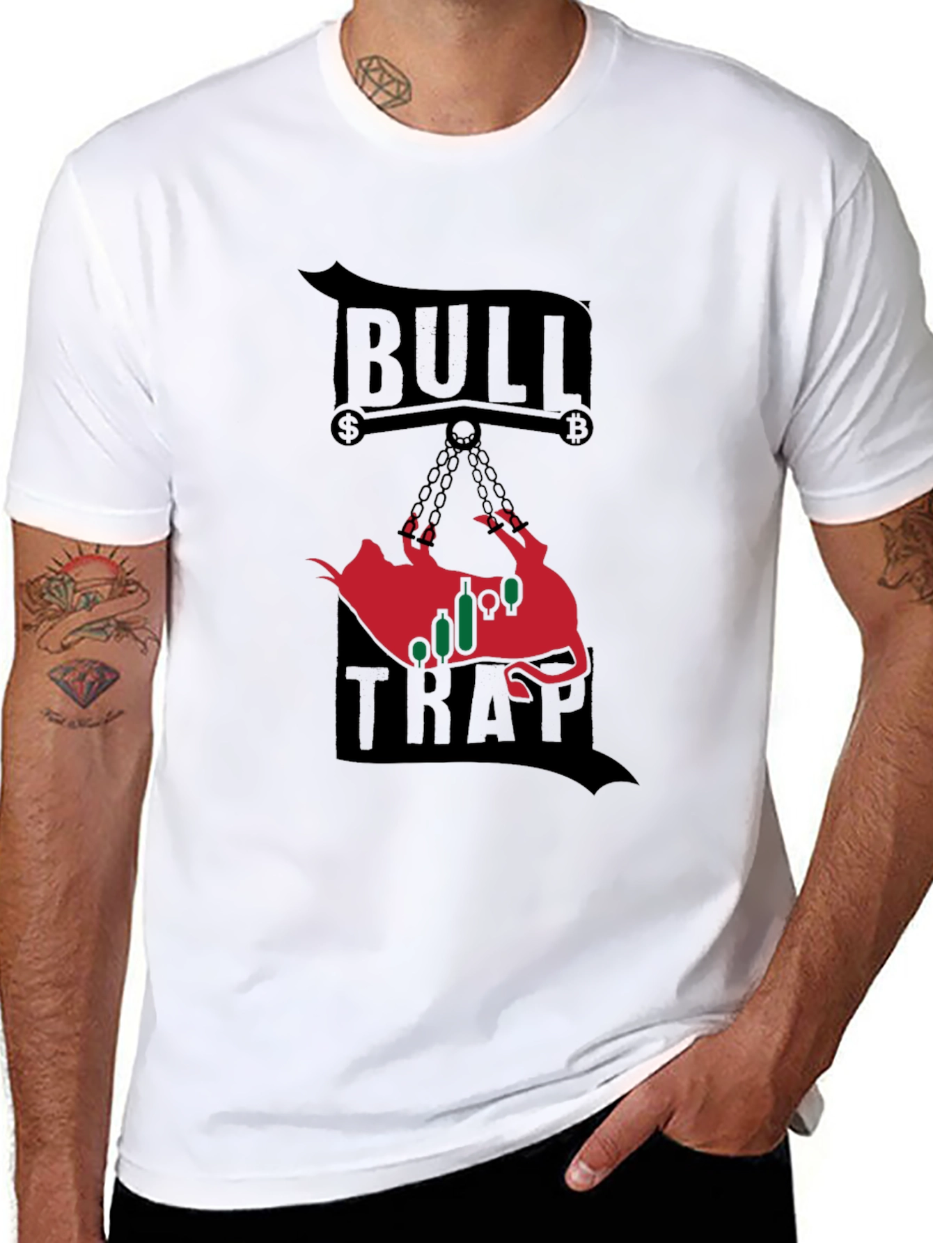 Bull Trap Tee - Crypto Investor Gift