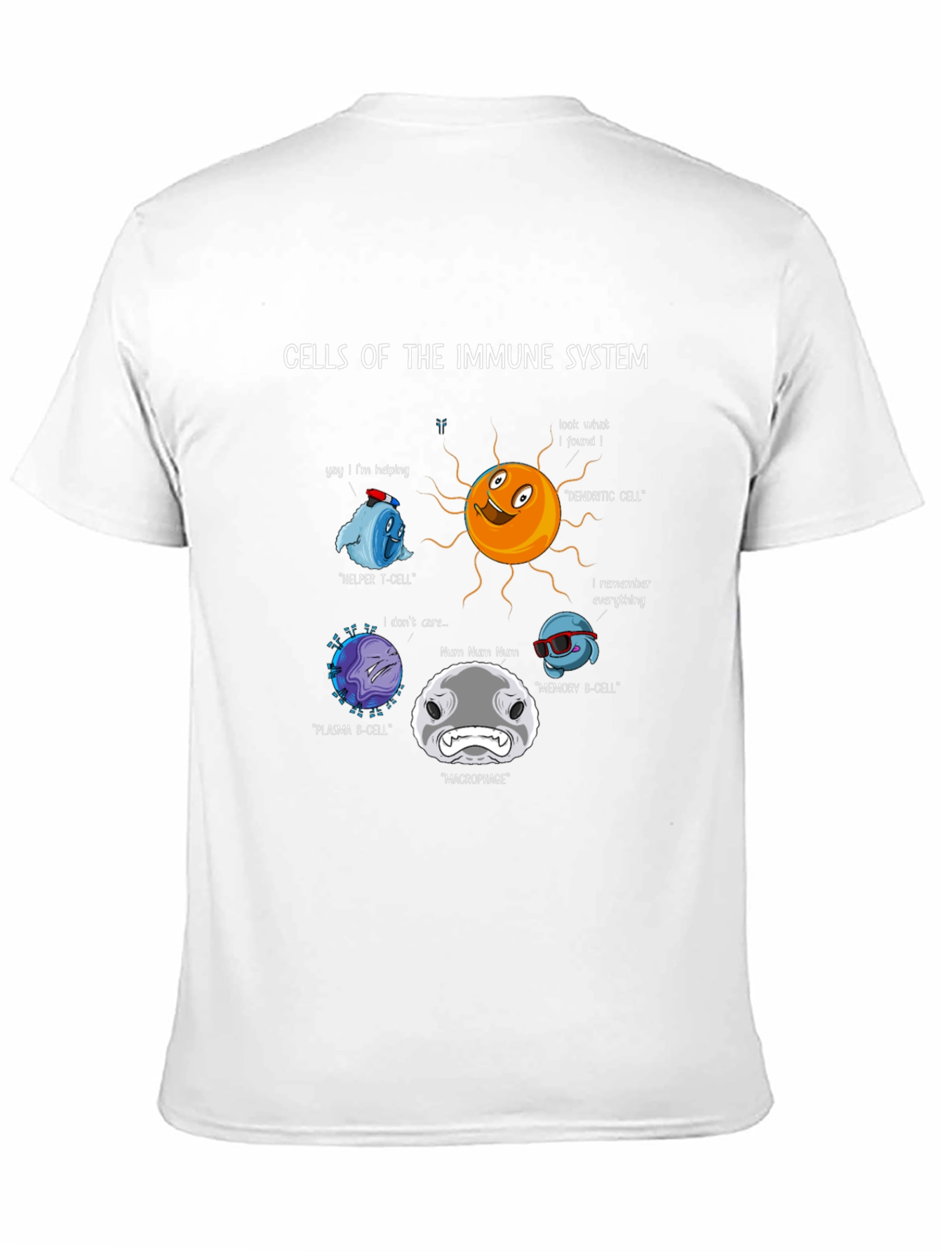 Immune System Cells Graphic T-Shirt
