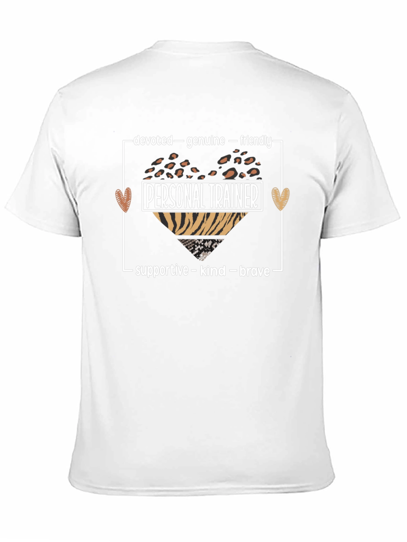 Personal Trainer Heart Graphic T-Shirt