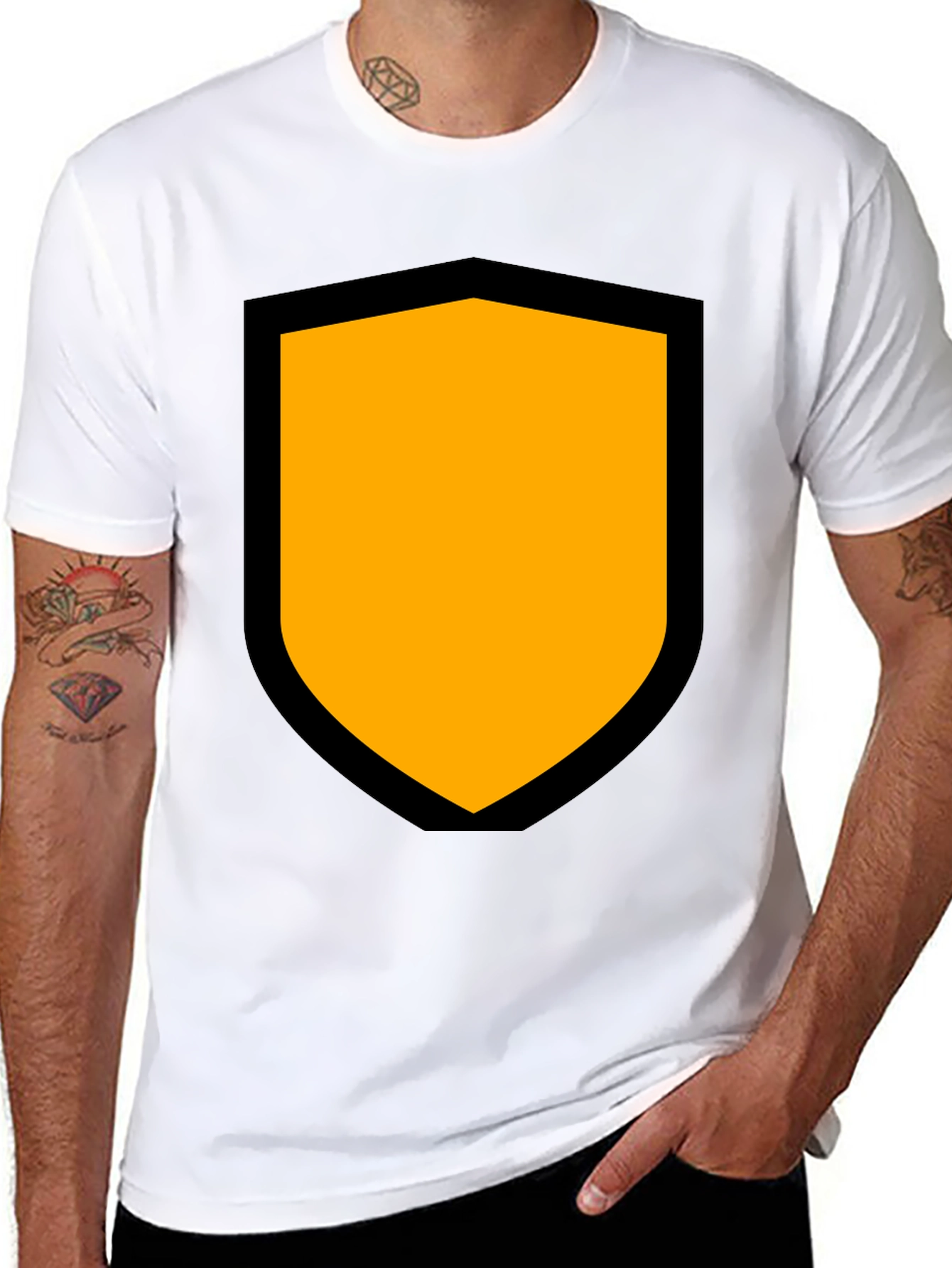 Shield Graphic T-Shirt - Bold & Stylish