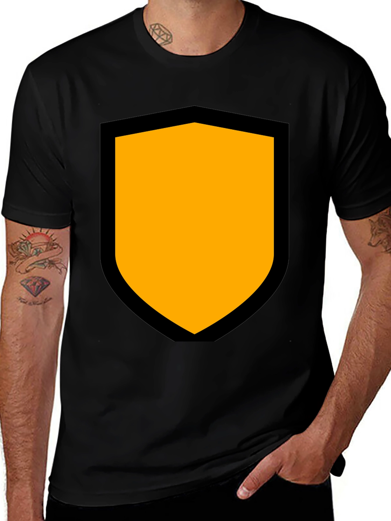 Shield Graphic T-Shirt - Bold & Stylish