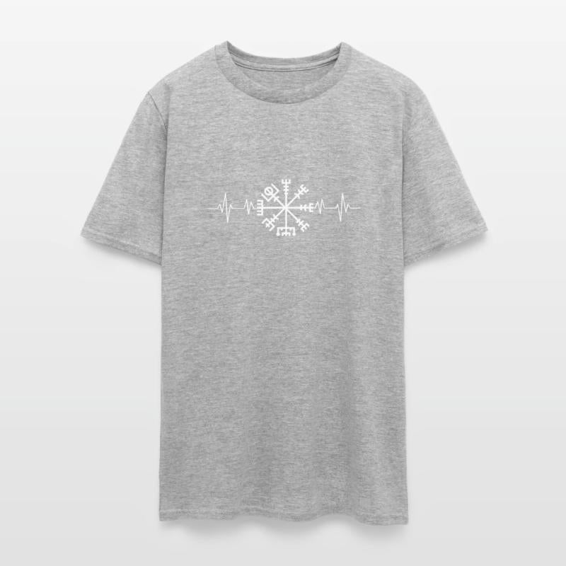 Classic Viking Symbols Compass Vegvisir Nordic