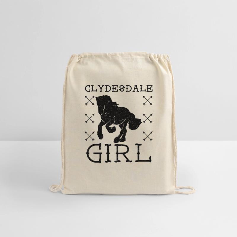 Clydesdale Girl Horse Equestrian Scottish Horse