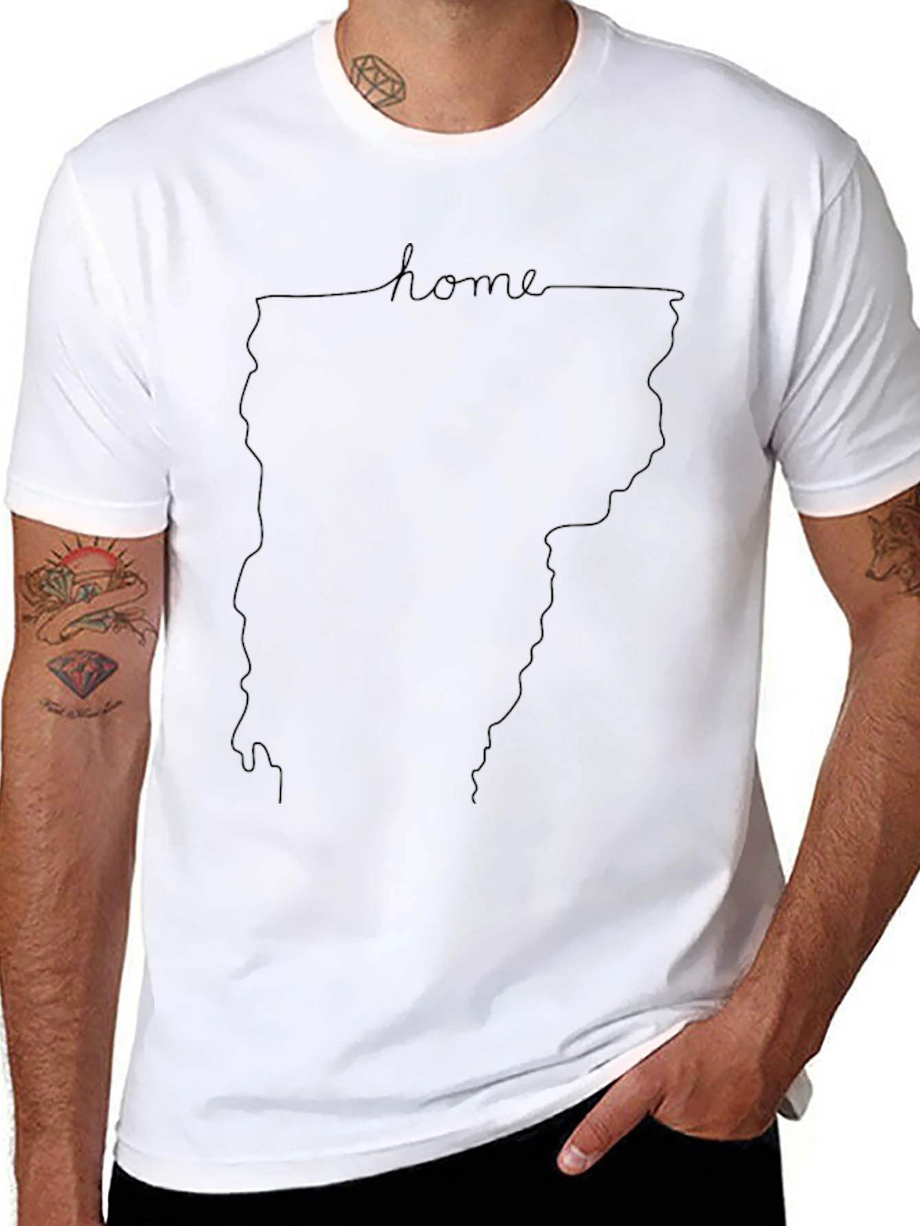 Vermont Home State Pride T-Shirt
