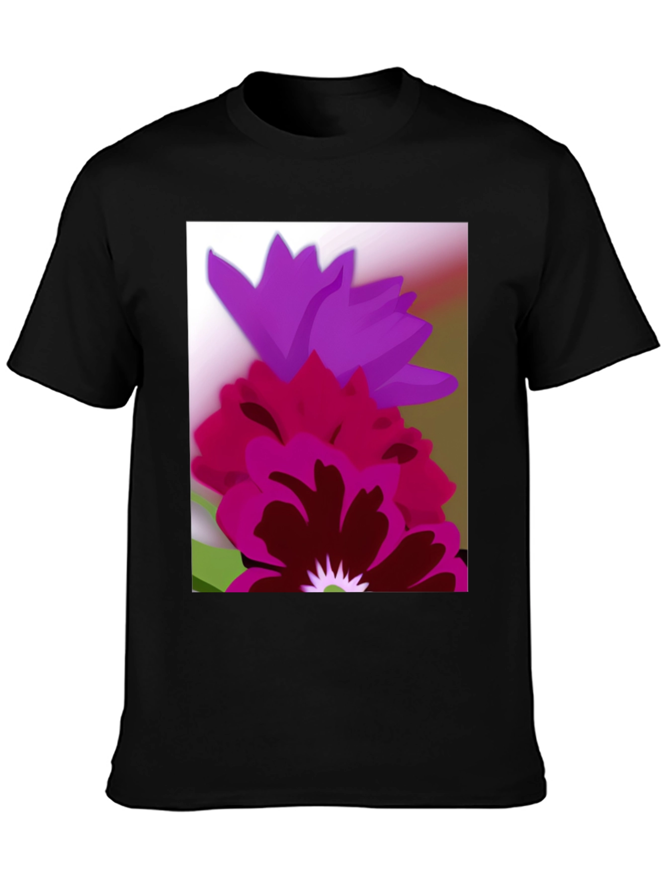 Floral Graphic Tee - Bold & Stylish Design