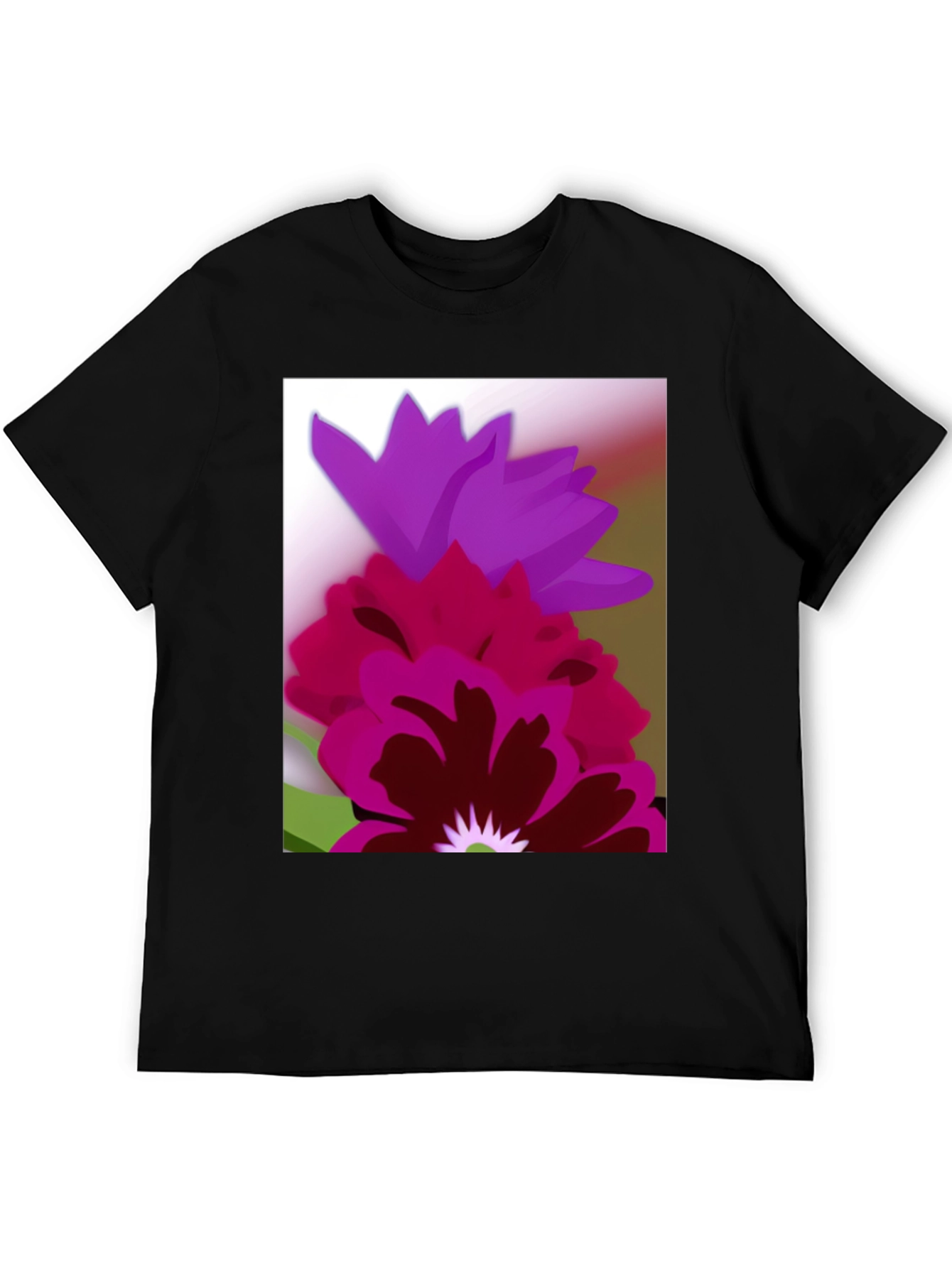 Floral Graphic Tee - Bold & Stylish Design