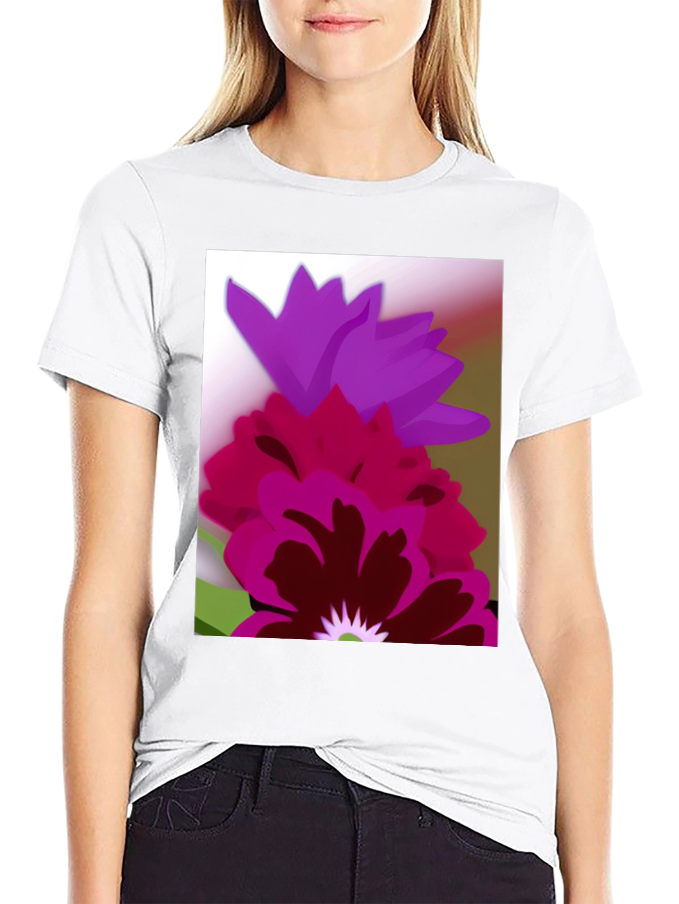 Floral Graphic Tee - Bold & Stylish Design